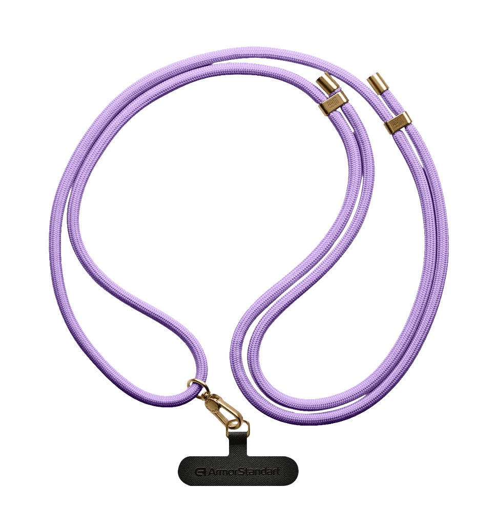 Ремінець ArmorStandart Rope Gold Lavander with Dark holder (ARM67198)