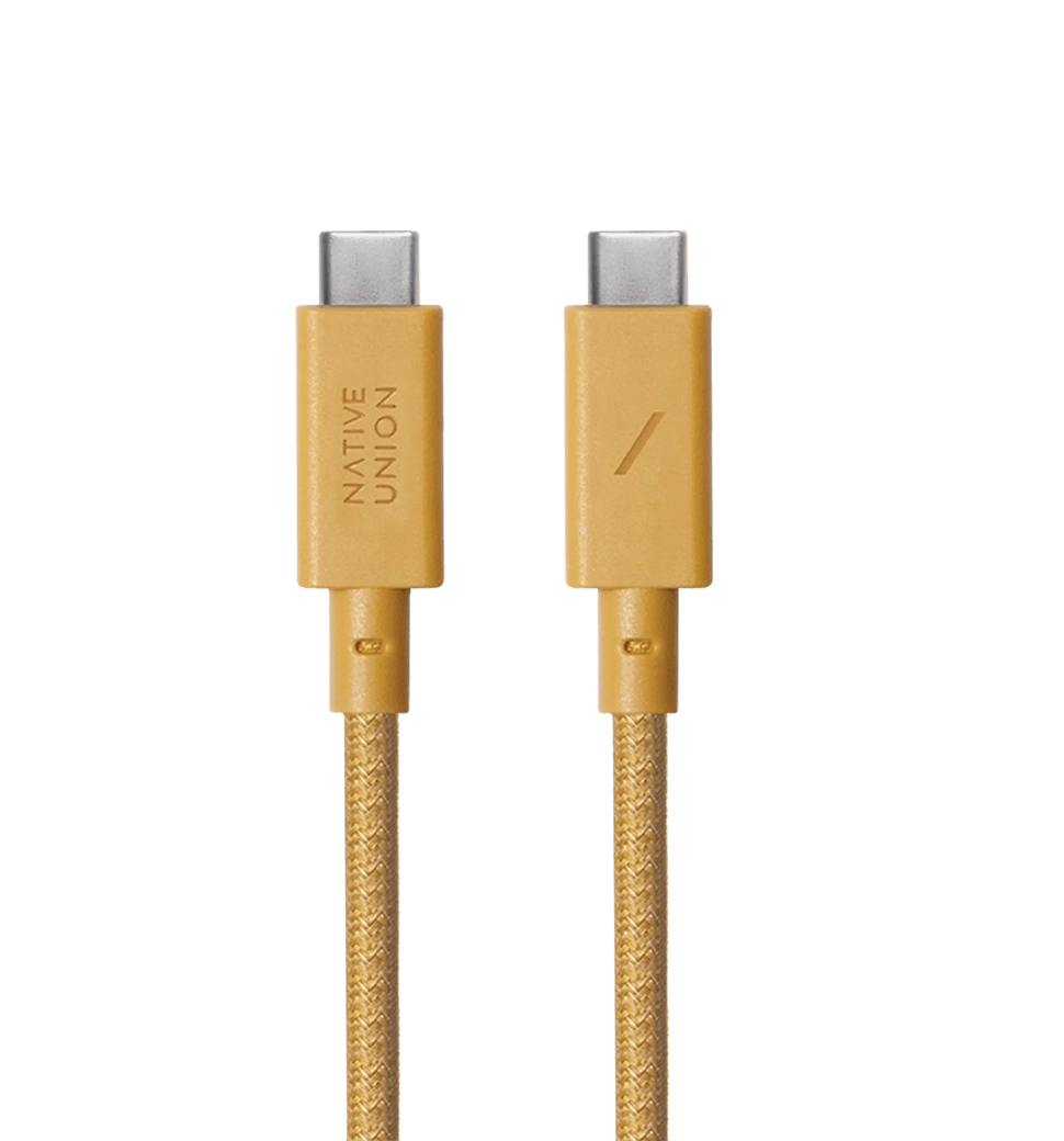 Кабель Native Union Anchor Cable USB-C to USB-C Pro 240W Kraft (3 m) (ACABLE-C-KFT-NP)