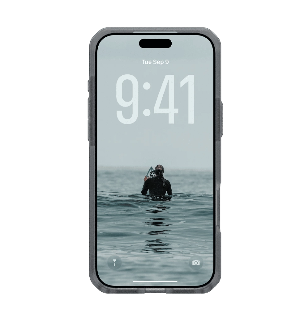 Чехол UAG для iPhone 17 Pro Max, Dot MagSafe, Ash