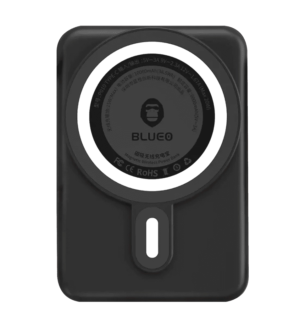 Дополнительная батарея Blueo Wireless 10000 mA Black