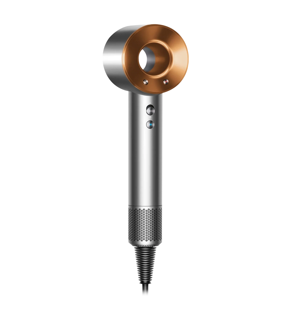 Фен для волос Dyson Supersonic HD07 Gift Edition Nickel/Copper (411117-01)