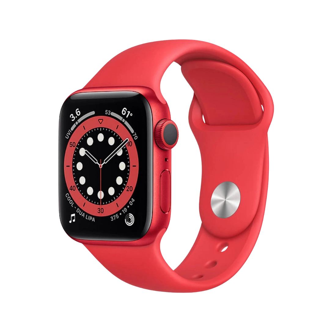 Apple Watch S6 44mm RED Alu Red Sp Band (M00M3) БУ