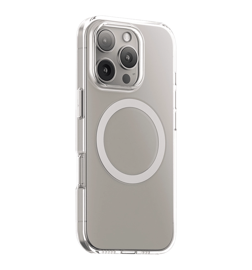 Чехол Blueo Crystal Drop PRO Resistance Case for iPhone 16 MagSafe Transparent