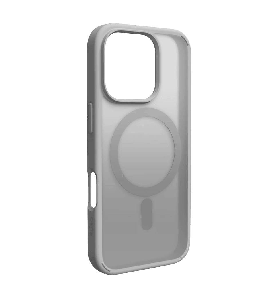Чехол Puro Cover in TPU "GRADIENT" with Magsafe, iPhone 16 Pro, silver PUIPC16P61GRADSIL