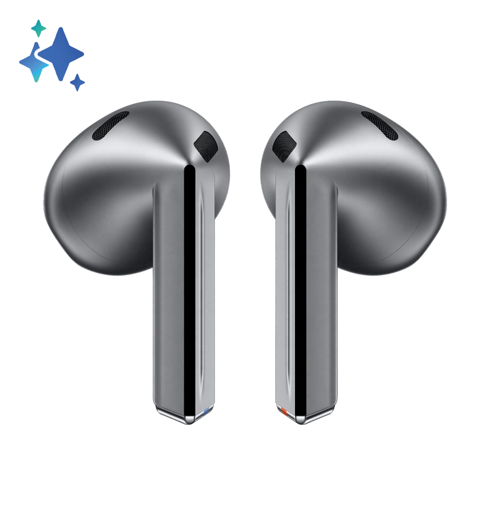 Наушники Samsung Galaxy Buds3 Silver (SM-R530NZAASEK)