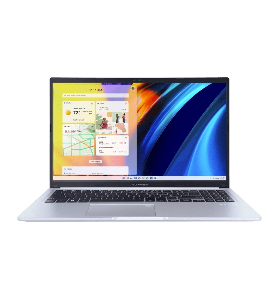 Ноутбук 15.6” ASUS Vivobook 15 M1502YA-BQ347/AMD R5 7430U/16GB/512GB SSD/AMD Radeon/DOS/Silver