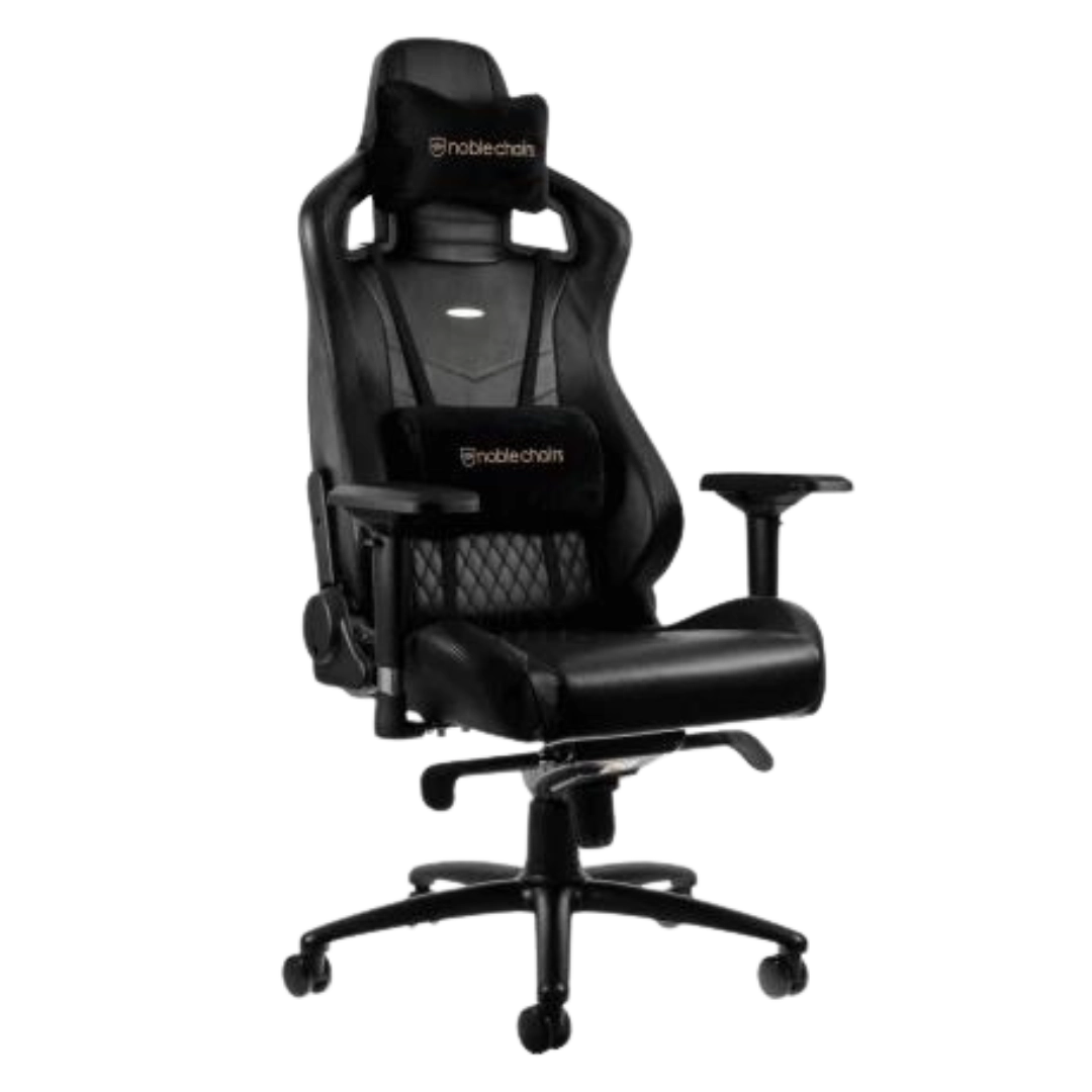 Кресло Noblechairs EPIC Real Leather Black