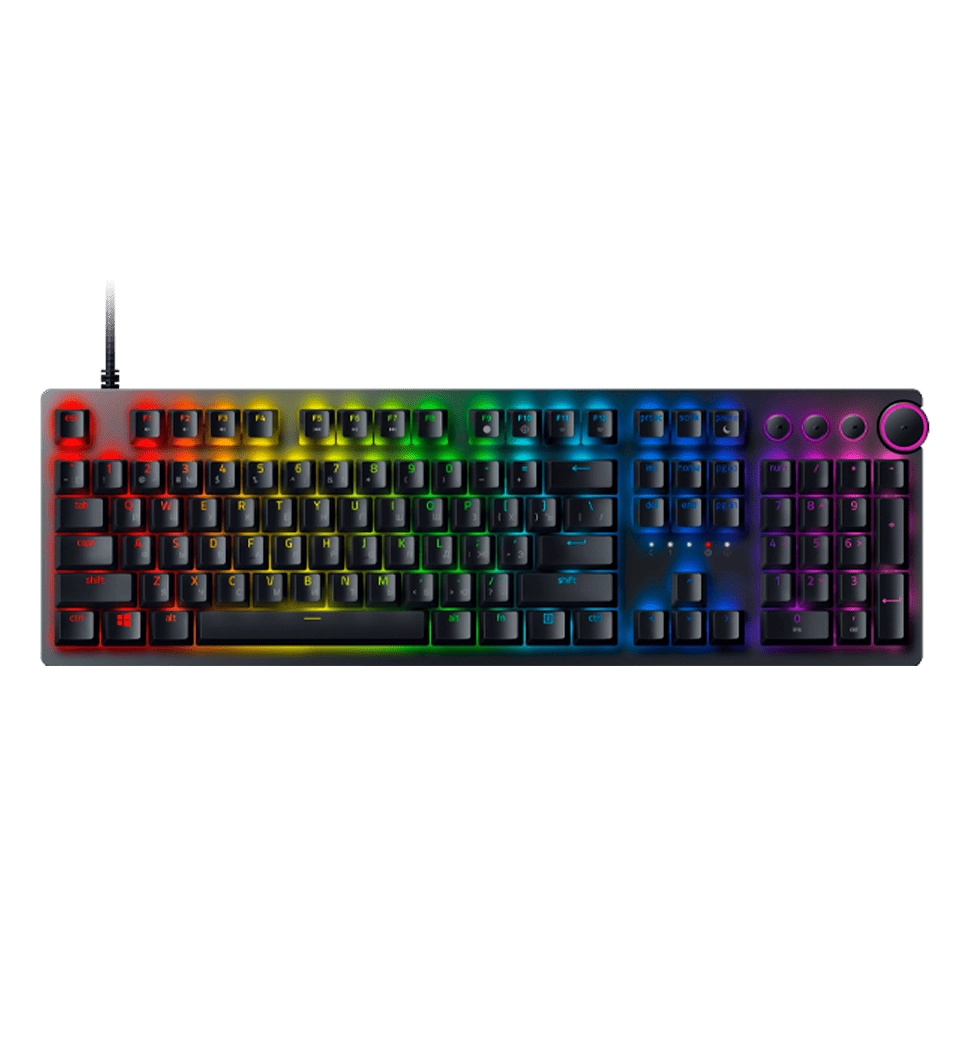 Клавиатура механическая RAZER Huntsman V2, Purple Optical switch, RU (RZ03-03931300-R3R1)