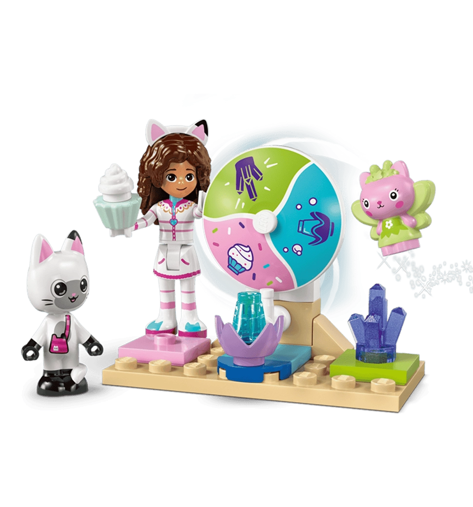 Конструктор LEGO Gabby's Dollhouse Гора солодощів і сад Кітті