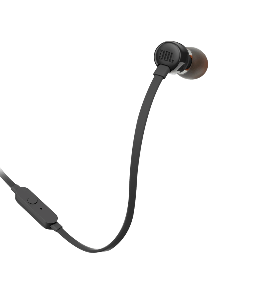 Наушники с микрофоном JBL Tune 110 Black (JBLT110BLK)