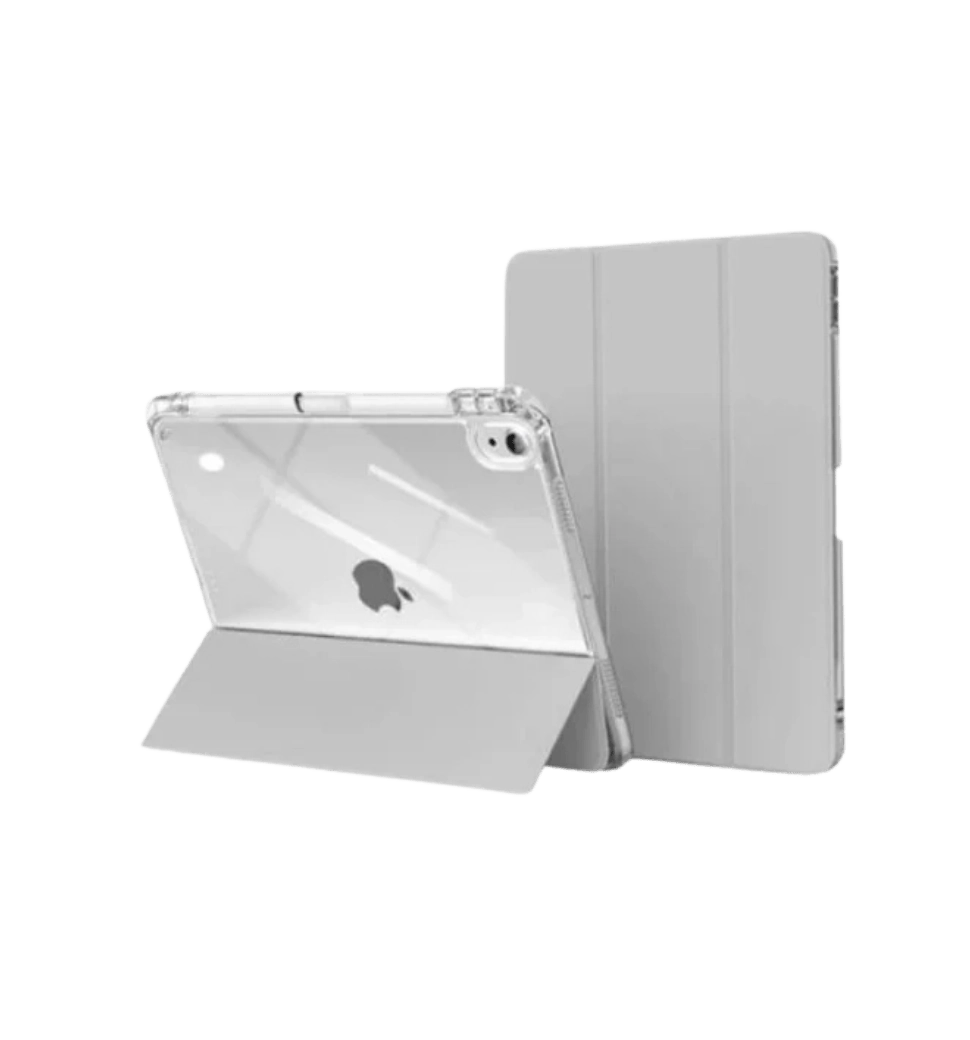 Чохол Comma для iPad Pro 13" [2024] Joy PU Case with Pen Holder Series (Grey)