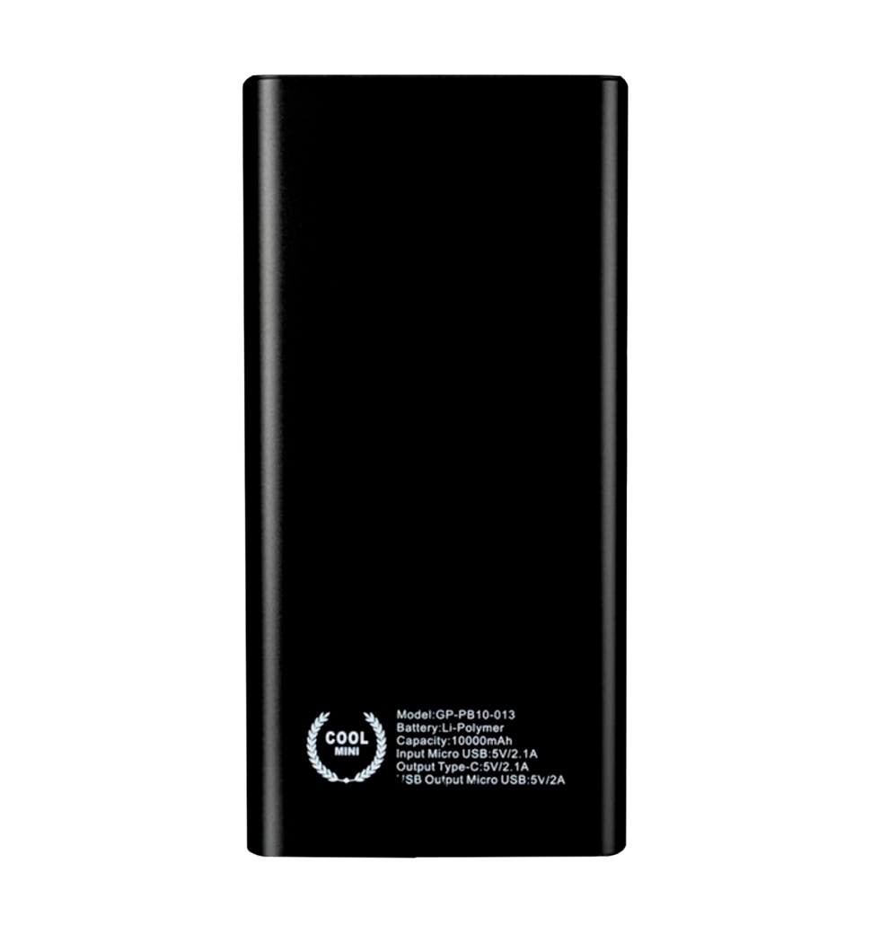 Зовнішній акумулятор Gelius Pro Edge GP-PB10-013 10000mAh 10W Black