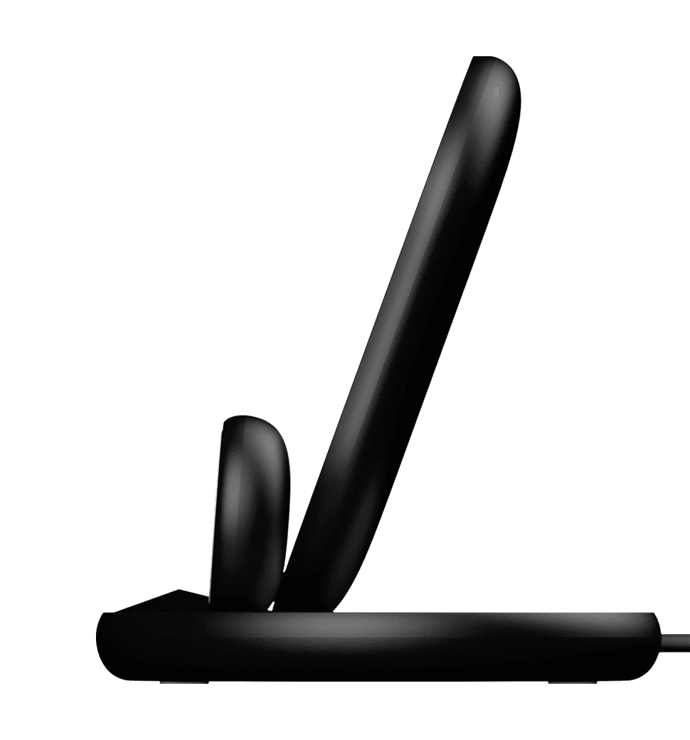 Беспроводной ЗП Belkin 3-in-1 Wireless Pad/Stand/Apple Watch Black (WIZ001VFBK)