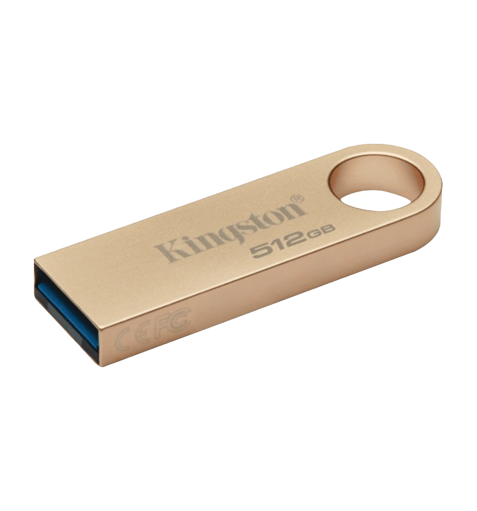 Флешка Kingston 512 GB DataTraveler SE9 Gen 3 Gold (DTSE9G3/512GB)