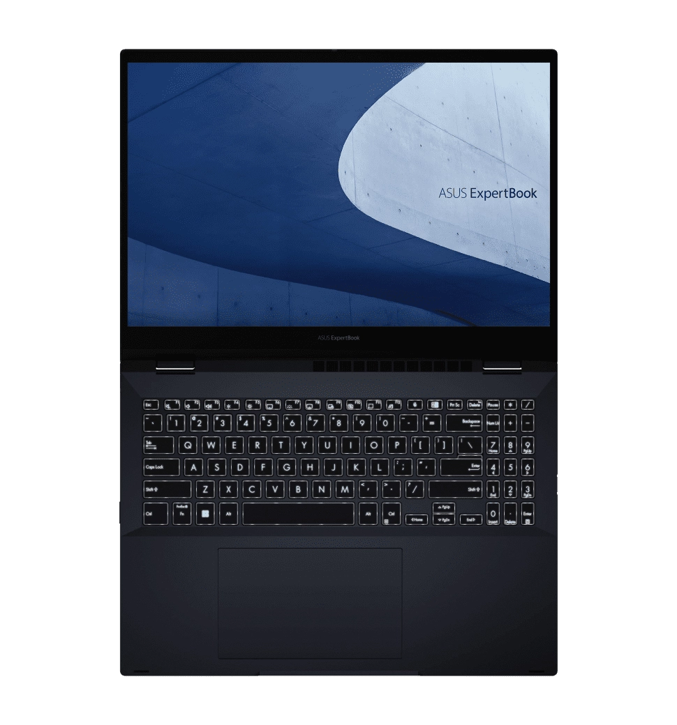 Ноутбук 16" ASUS Expertbook B5 Flip B5602FBA-MI0173/Intel i7-1260P/24GB/1TB SSD/Intel Iris Xe/DOS/Black/Bag+Stylus