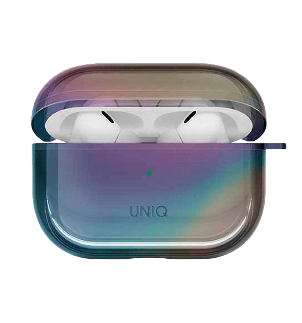 Чохол UNIQ Iridescia для AirPods Pro 2 Midnight Quartz (UNIQ-AIRPODSPRO2-IRDMQTZ)