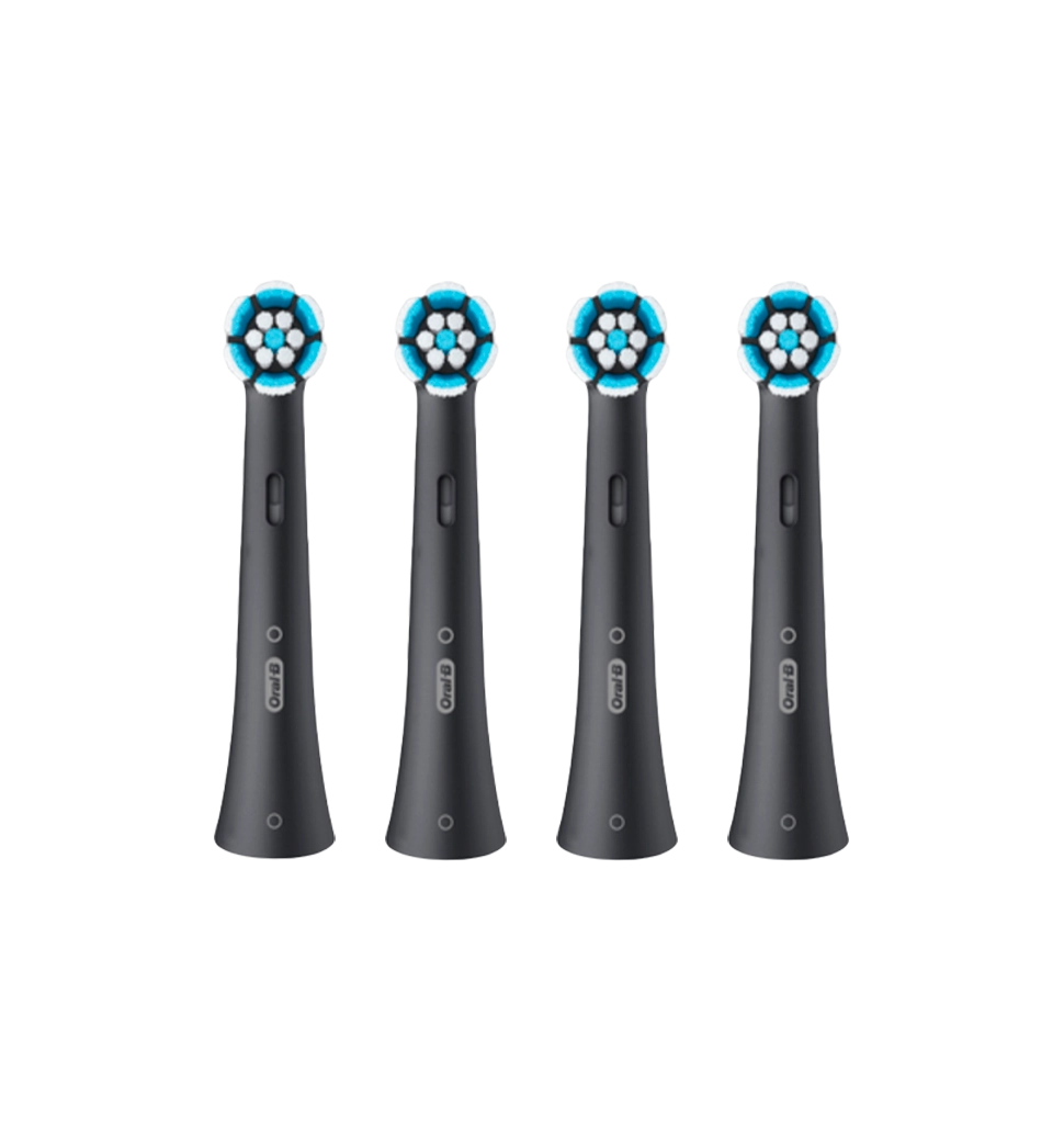 Насадка для електричної зубної щітки BRAUN Oral-B iO RB Gentle Care Чорні (4)