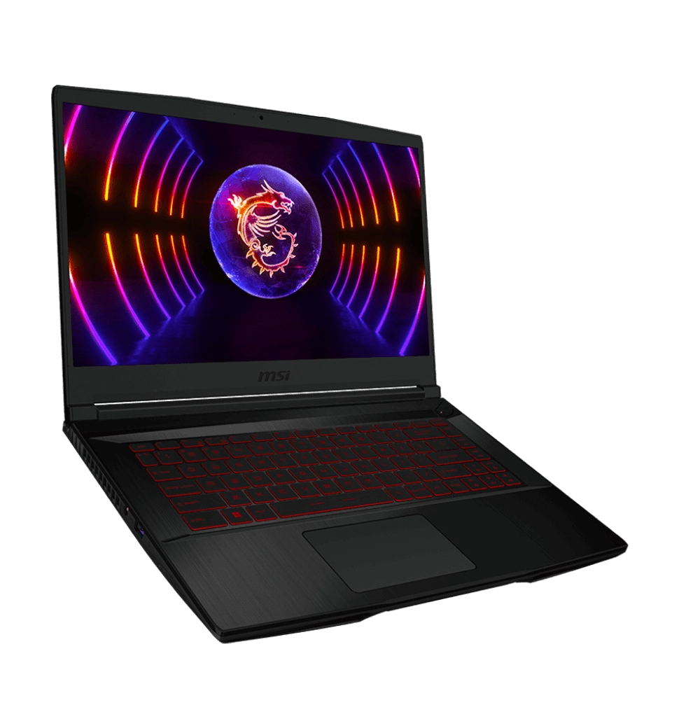 Ноутбук 15.6" MSI GF63/Intel i7-12650H/16GB/512 SSD/RTX4050-6/DOS/Black