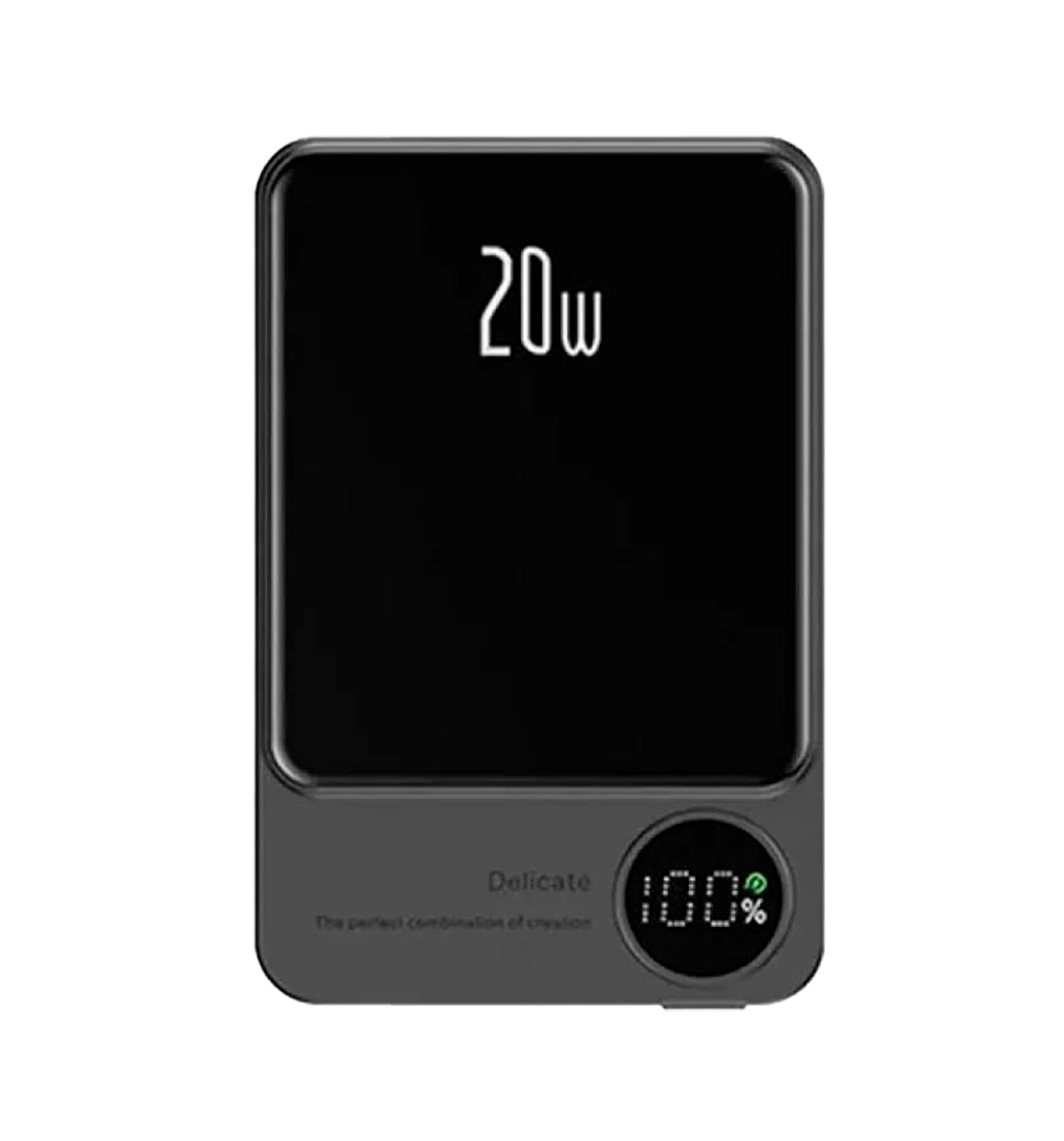 Бездротовий Power Bank 20W 5000mah (Space Gray)