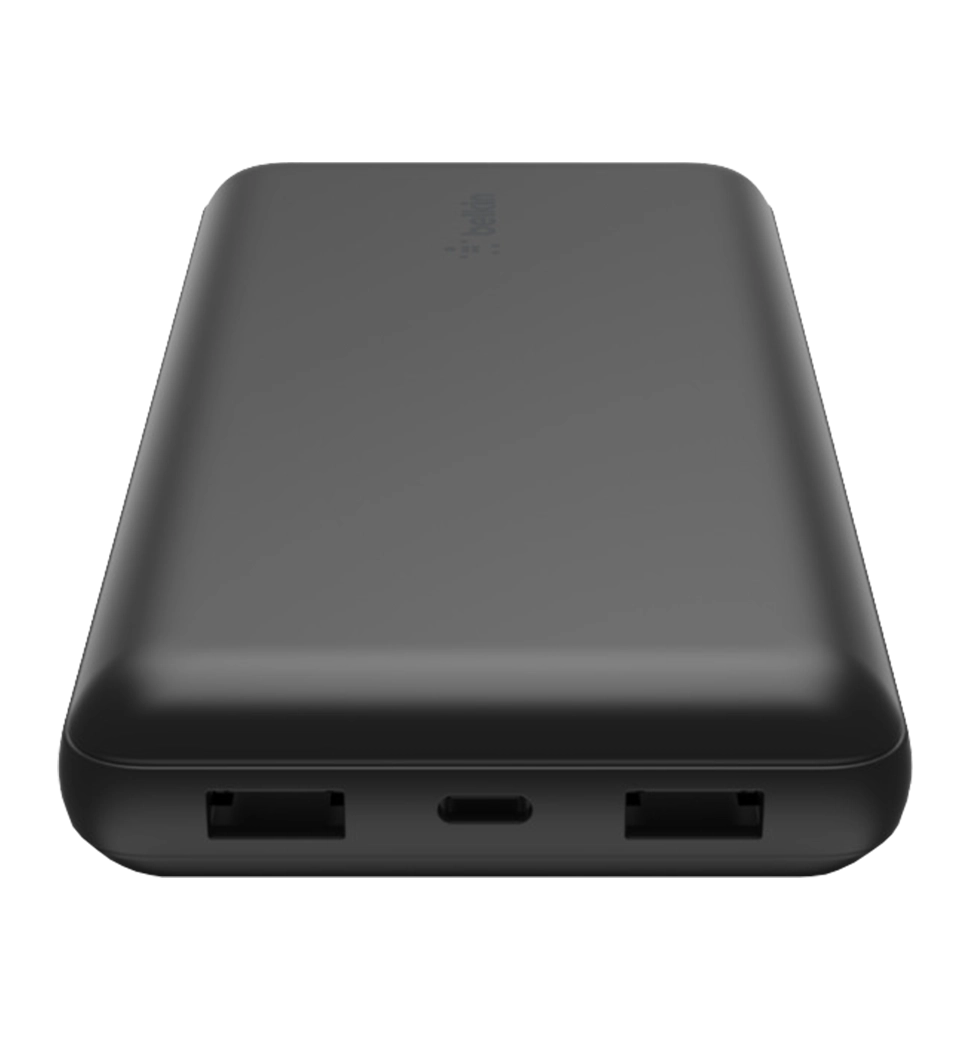 Павербанк Belkin 20000mAh 15W Dual USB-A, USB-C Black (BPB012BTBK)