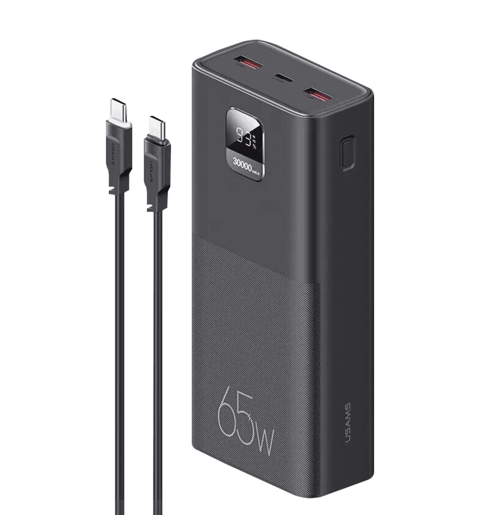 Дополнительная батарея USAMS powerbank PB68 30000mA (US-CD185)