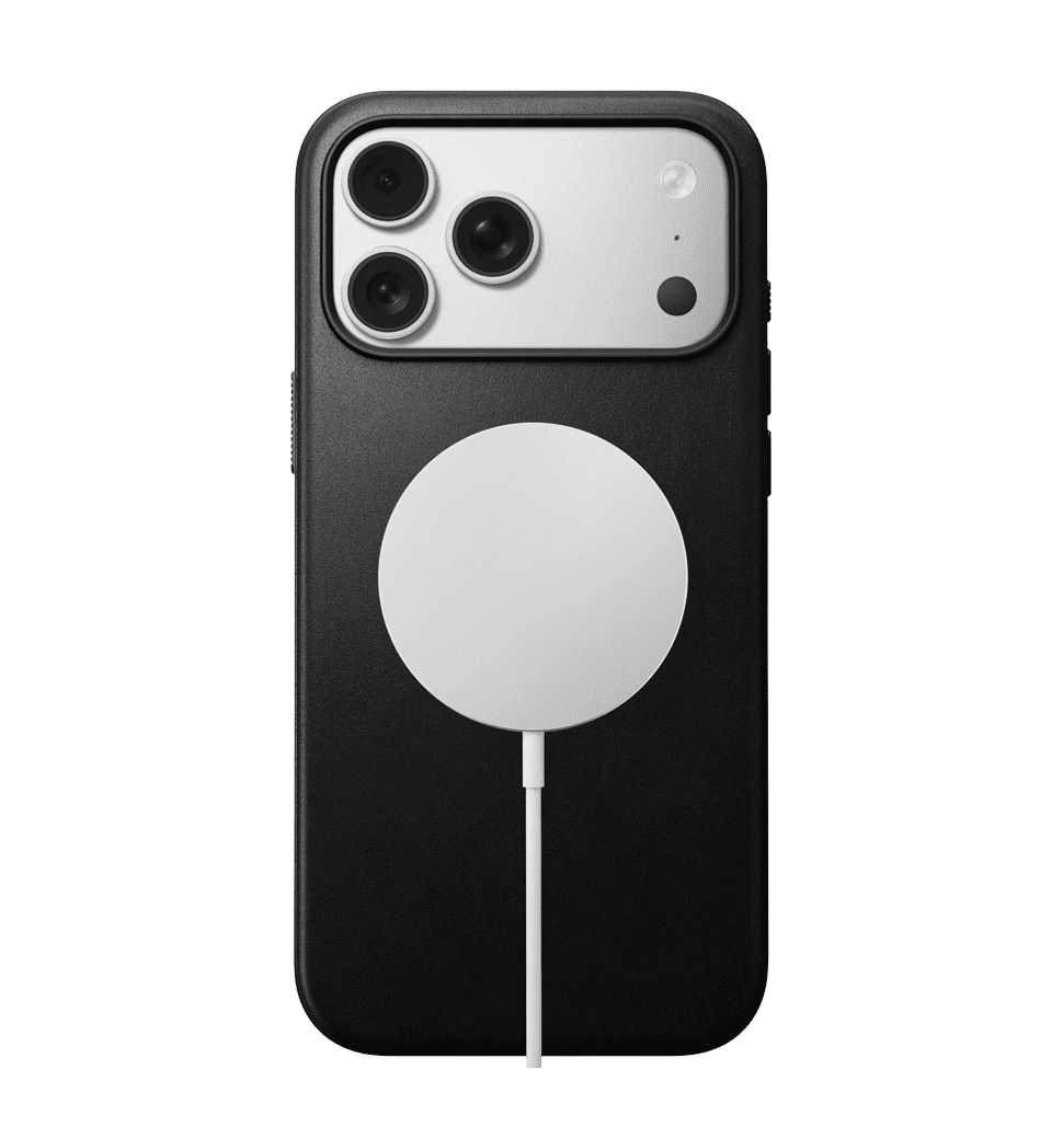 Чохол Nomad Modern Leather Black for iPhone 17 Pro (NM014339858)