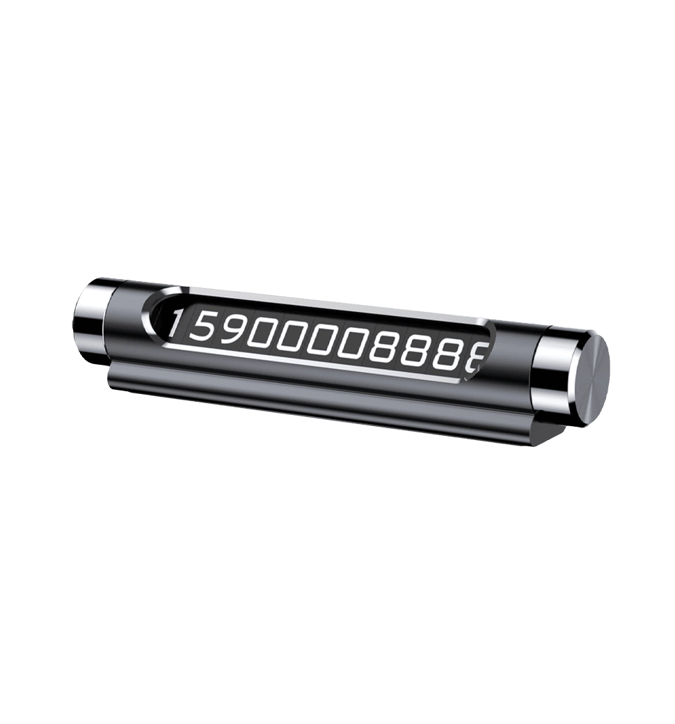 Паркувальна Карта Baseus Temporary Parking Number Card black