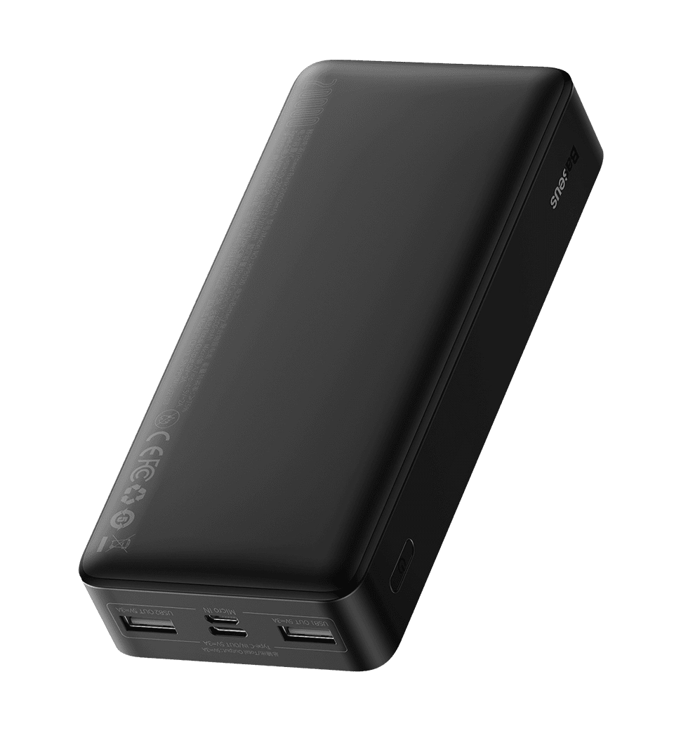 Доп батерея Baseus Bipow Overseas 20W 20000mAh Black (PPBD050501)