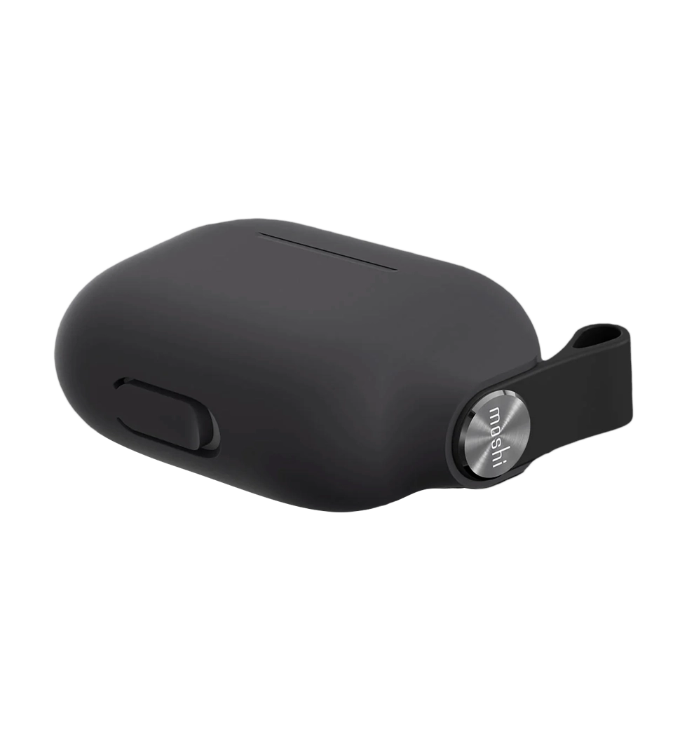 Чохол Moshi Pebbo Case Shadow Black for Airpods 3rd Gen (99MO123033)