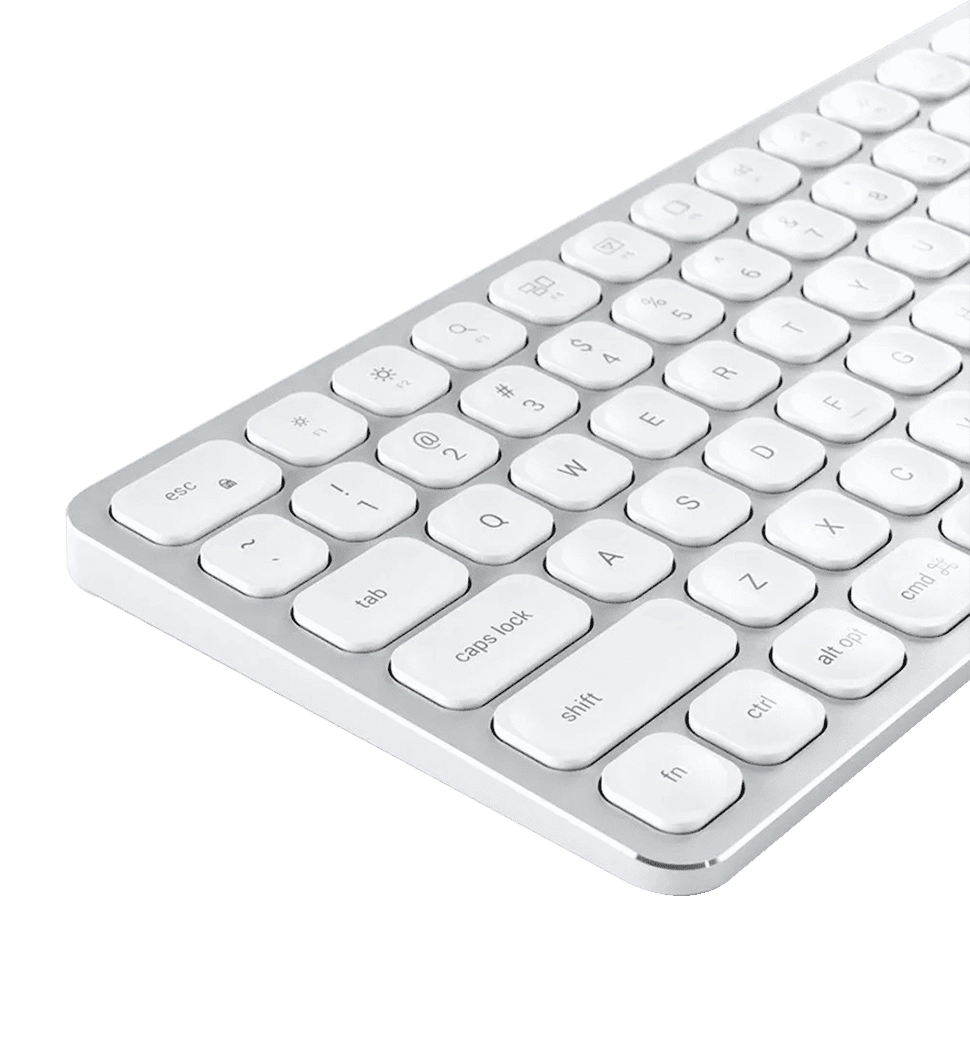 Satechi Aluminum USB Wired Keyboard Silver US (ST-AMWKS)