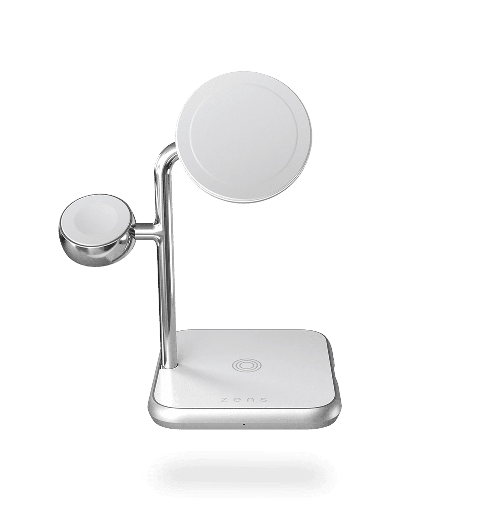 Зарядна станція Zens 4-in-1 MagSafe + Watch Wireless Charging Station White (ZEDC22W/00)