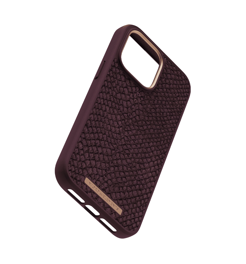 Чохол Njord Salmon Leather MagSafe Case Rust for iPhone 14 Pro (NA43SL03)