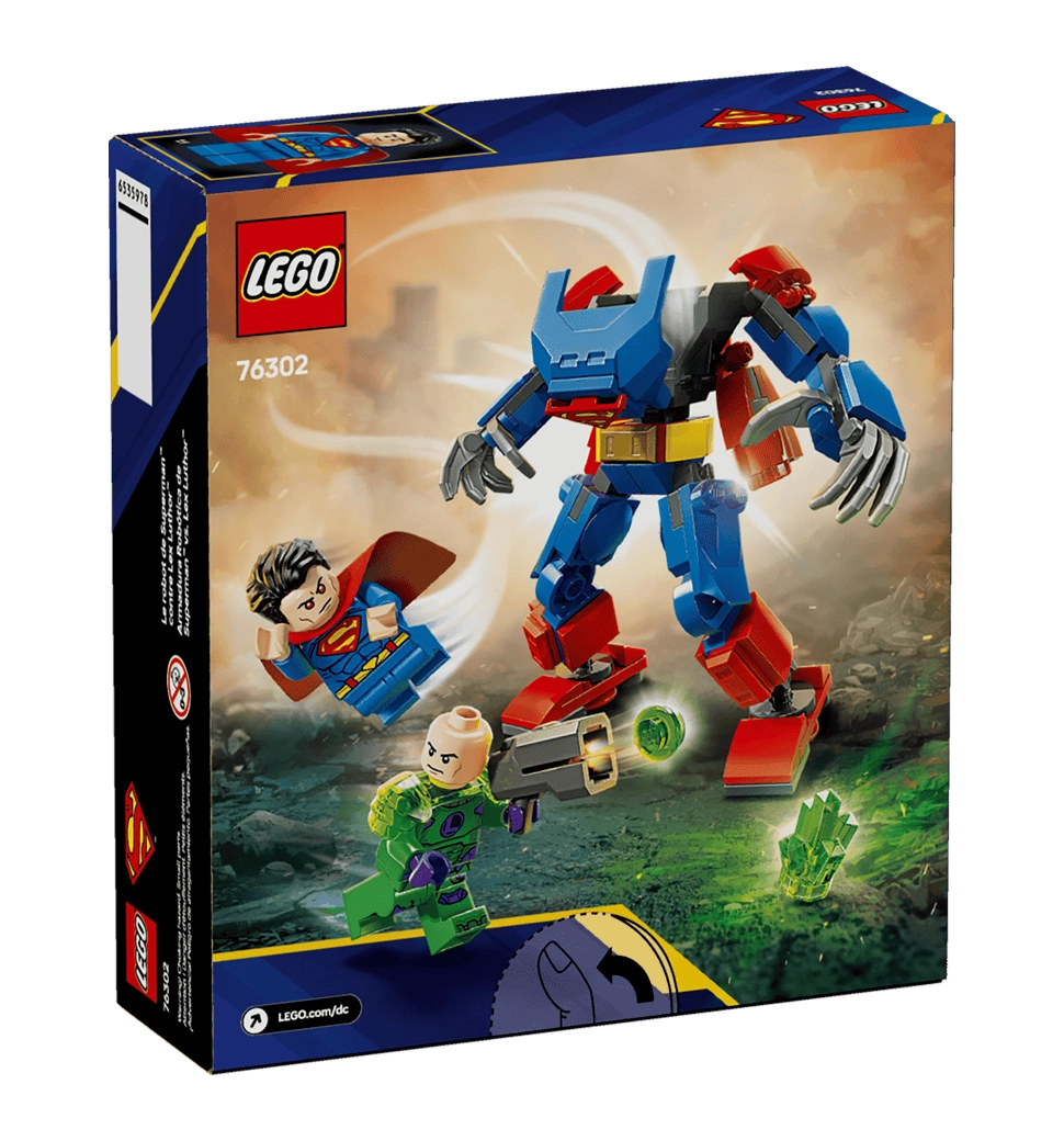 Конструктор LEGO Super Heroes Супермен-робот проти Лекса Лютора