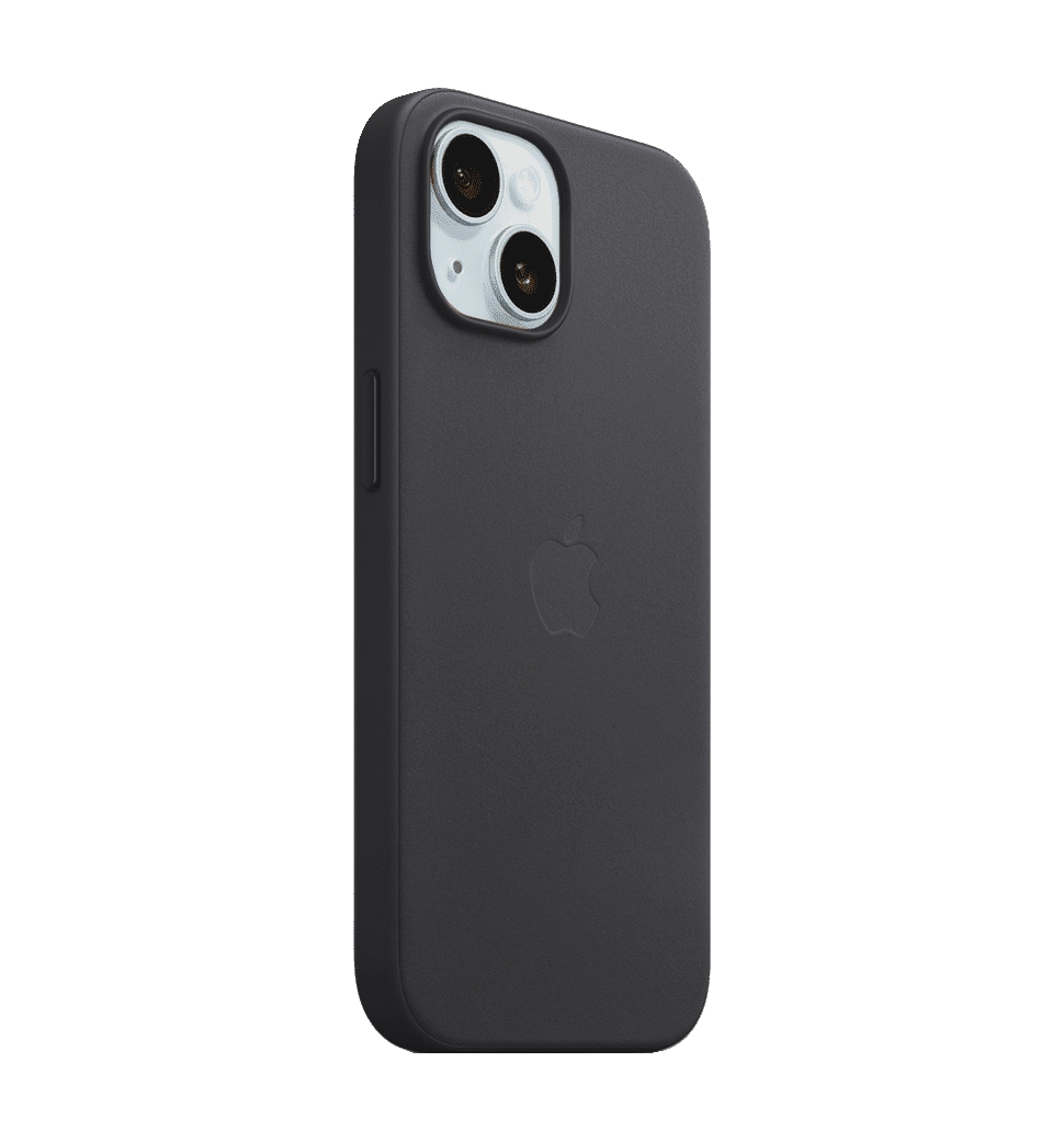 Чехол iPhone 15 Plus FineWoven Case with MagSafe - Black (MT423)