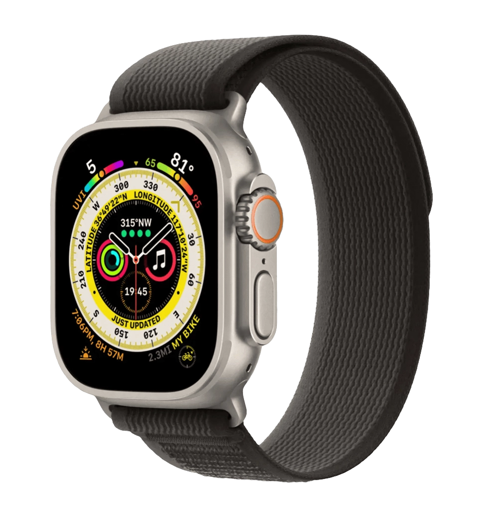 Apple Watch 49mm Ultra Titanium Yellow Ocean Band (MNH93) Б/В