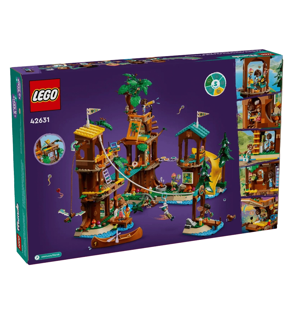 Конструктор LEGO Friends Будиночок на дереві у пригодницькому таборі