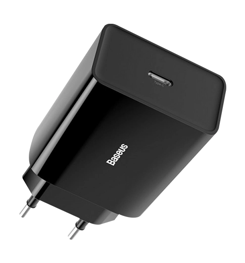 Адаптер Baseus Speed Mini PD Charger Type-C 20W Black (CCFS-SN01)