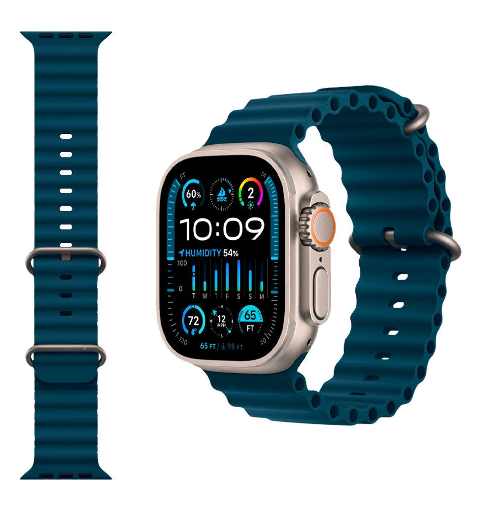 Ремінець Apple Apple Ocean Band для Watch 49mm - Blue (MT633)