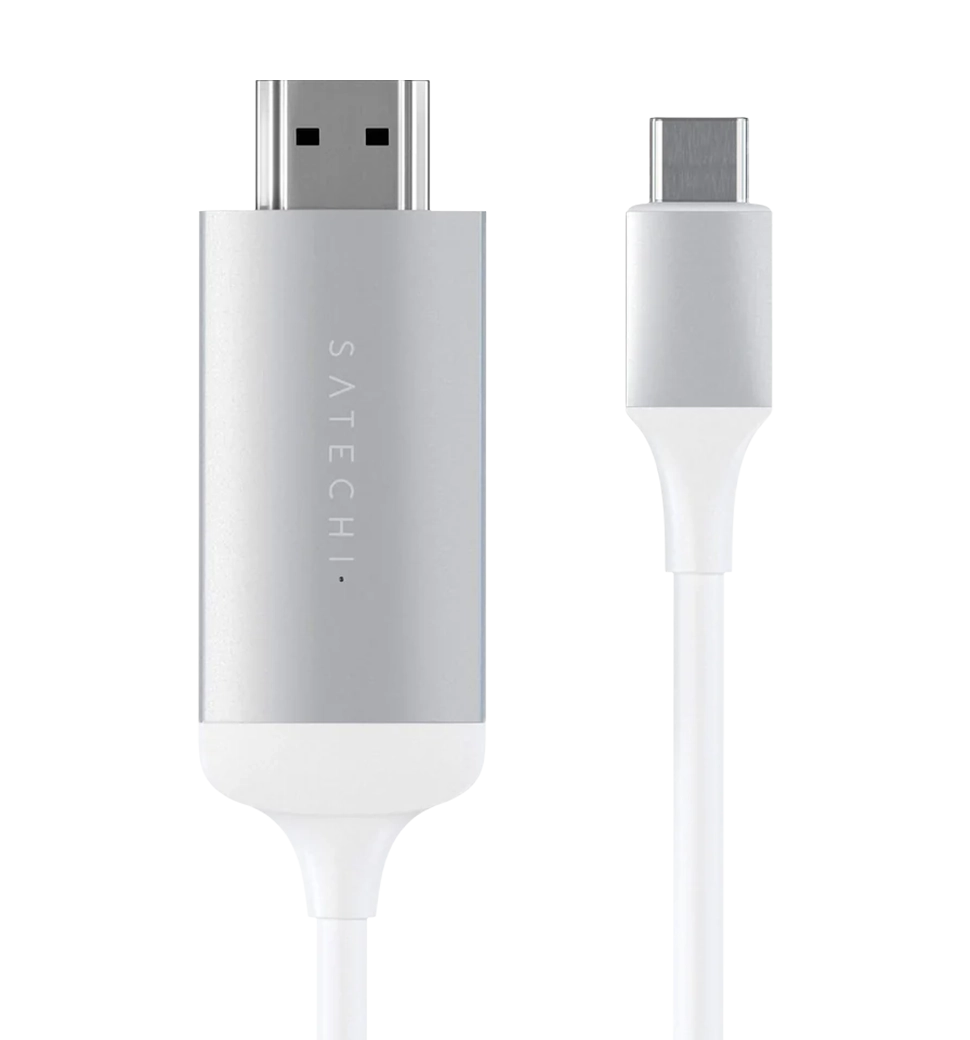 Satechi Type-C для 4K HDMI Cable Silver (ST-CHDMIS)