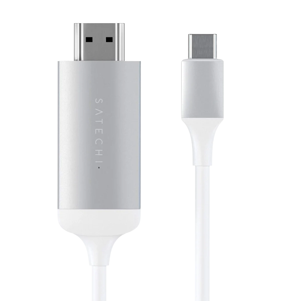 Satechi Type-C to 4K HDMI Cable Silver (ST-CHDMIS)