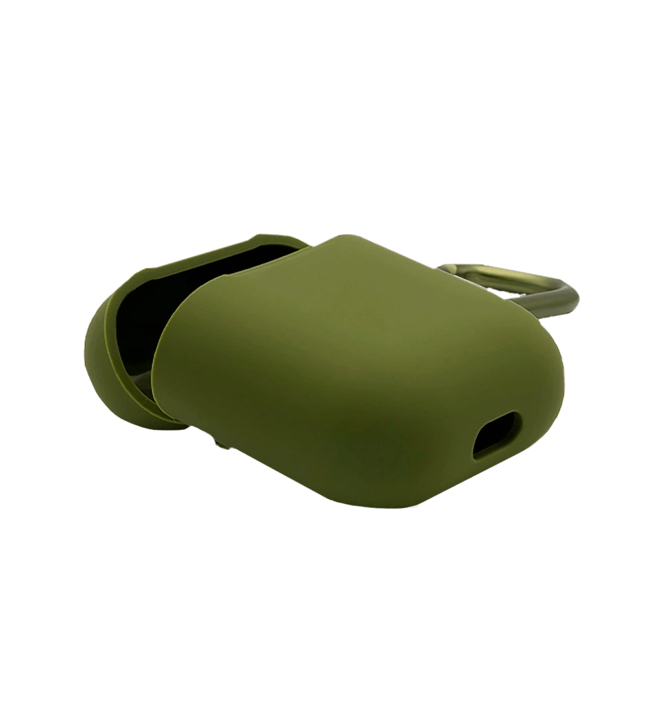 Чохол Blueo Liquid Silicone Case for Airpods 1/2 Army Green
