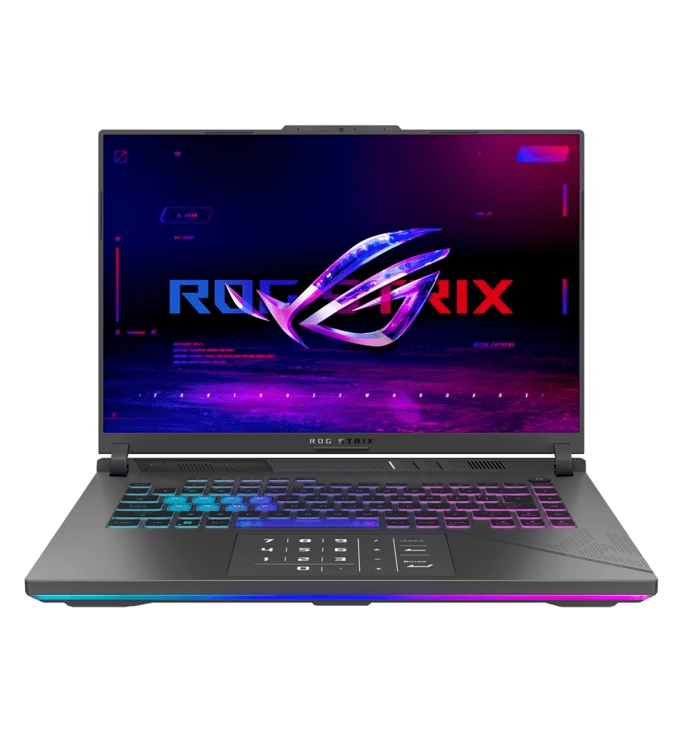 Ноутбук 16” ASUS ROG Strix G16 (G614JZR-N4125)/Intel i9-14900HX/16GB/1TB SSD/NVD 4080-12/DOS/Grey