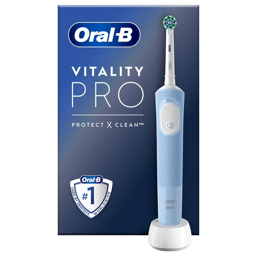 Зубная щетка BRAUN Oral-B Vitality D103.413.3 PRO Protect X Clean Vapor Blue