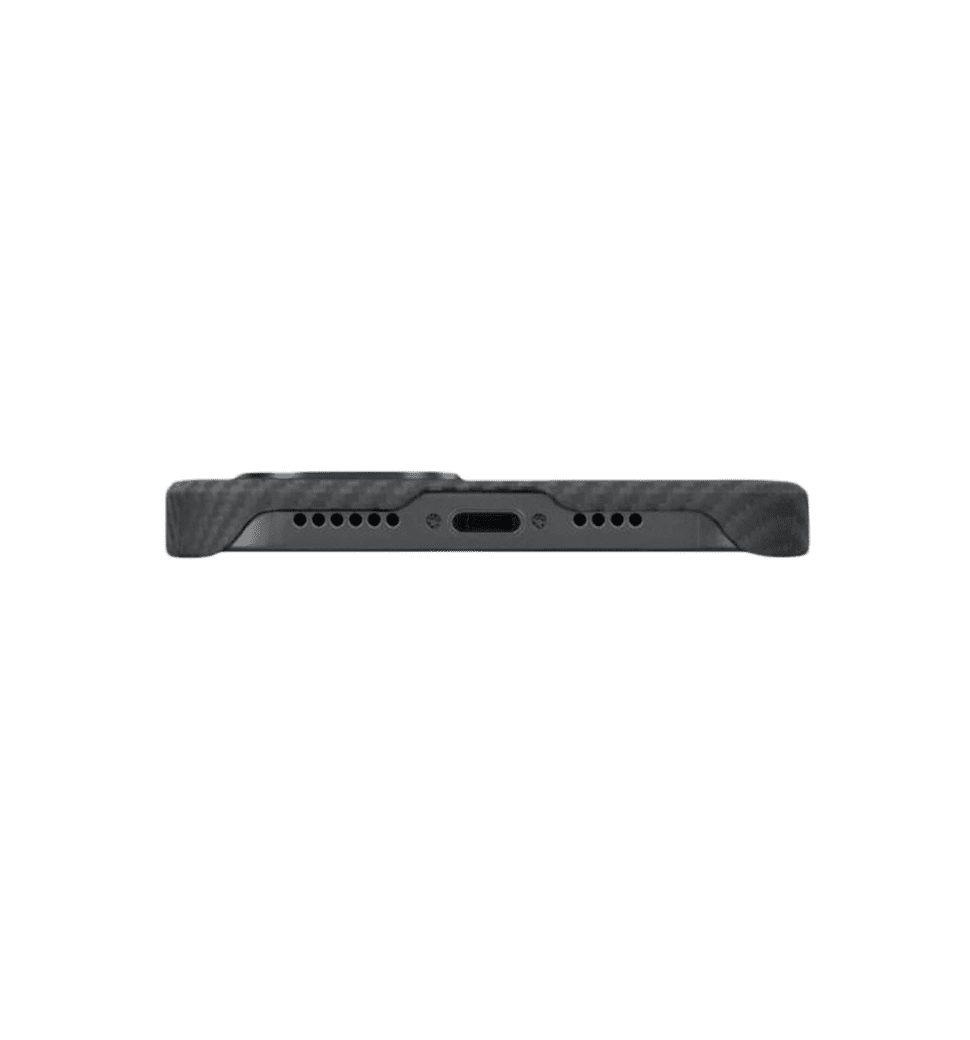 Чохол Pitaka MagEZ Case 3 Twill 600D Black/Grey for iPhone 14 Plus (KI1401MA)