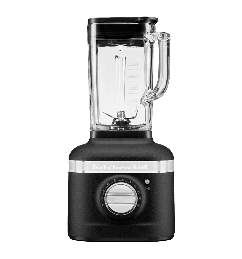 Блендер KitchenAid Artisan K400 1,4 л 5KSB4026EBK зі скляним стаканом, колір чавун