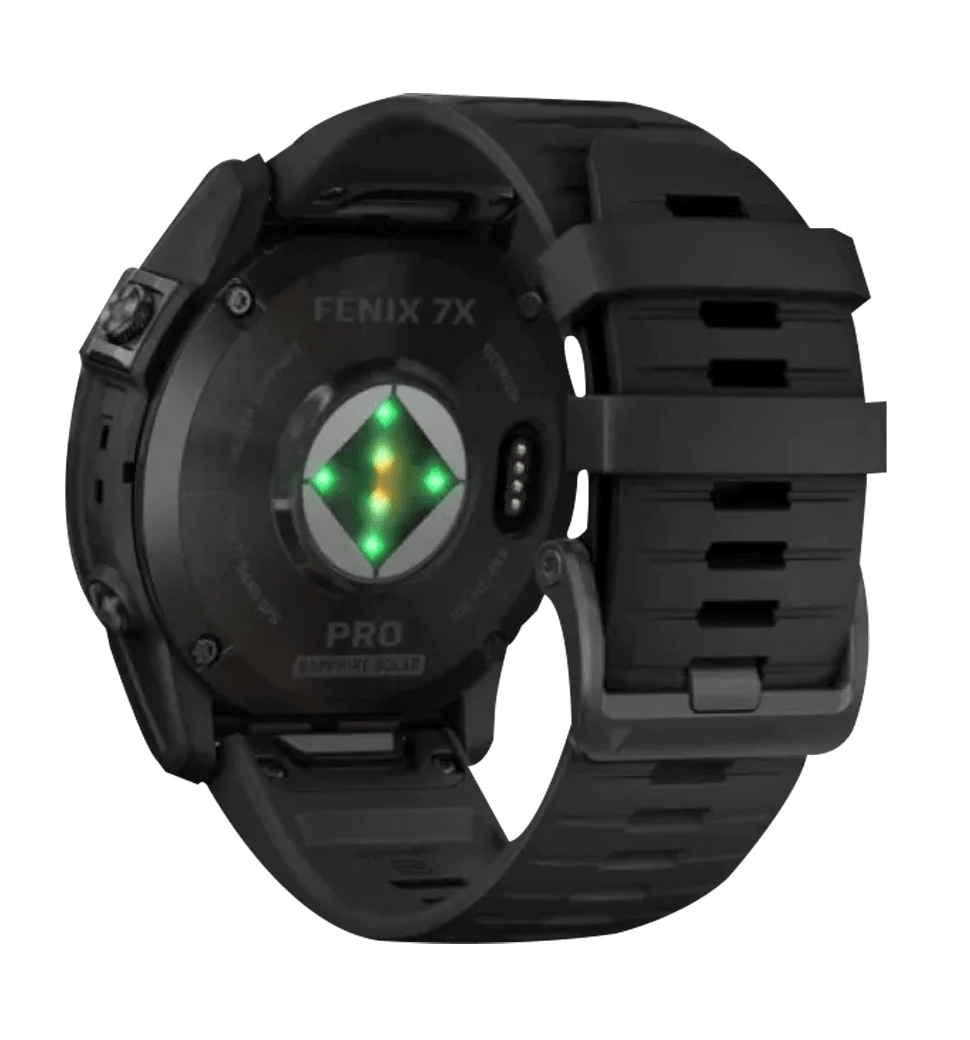 Garmin Fenix 7X Pro Sapphire Solar Carbon G. DLC Tit. with Black Band (010-02778-10/11)