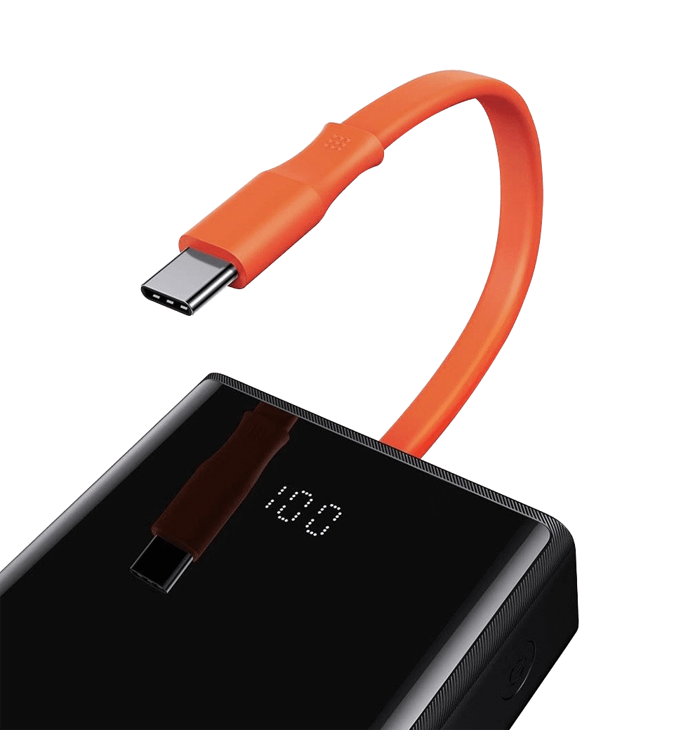 Доп батерея Baseus Elf Digital Display 65W 20000mAh Black (PPJL000001)