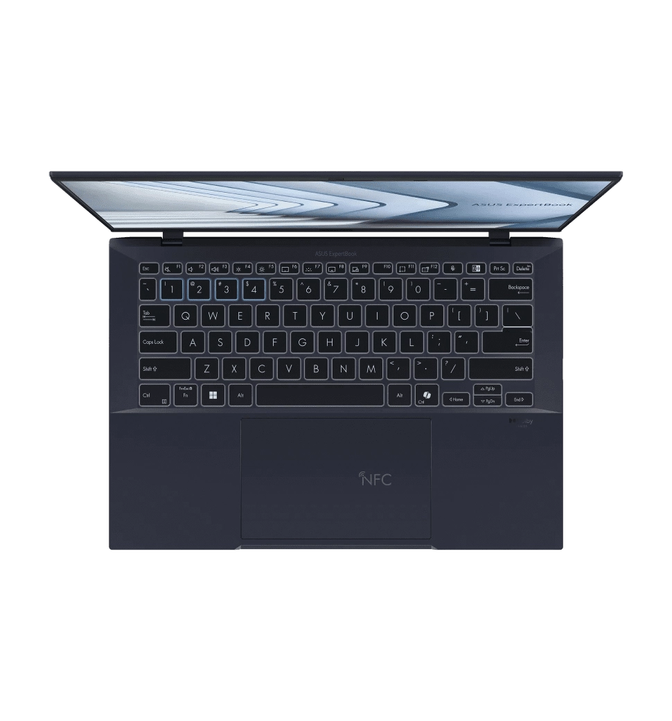 Ноутбук 14" ASUS Expertbook B9 B9403CVAR-KM0694 OLED/Intel Ultra 7-150U/32GB/512 SSD/Intel Iris Xe/DOS/Black