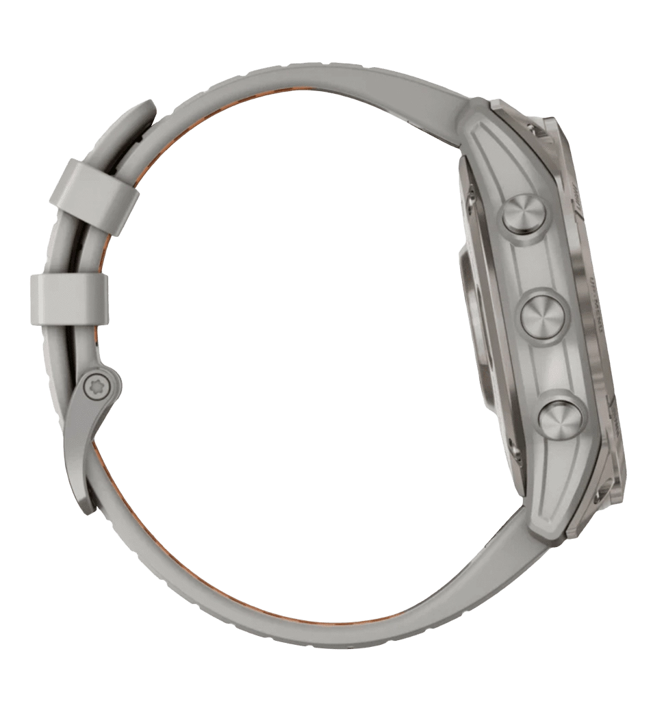 Garmin Fenix 7X Pro Sapphire Solar Titanium w. Fog Gray/Ember O. Band (010-02778-14/15/64)