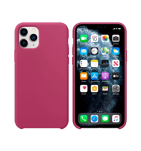 Чохол Apple Iphone 11 Pro Silicone Case Pomegranate (MXM62) — фото 3